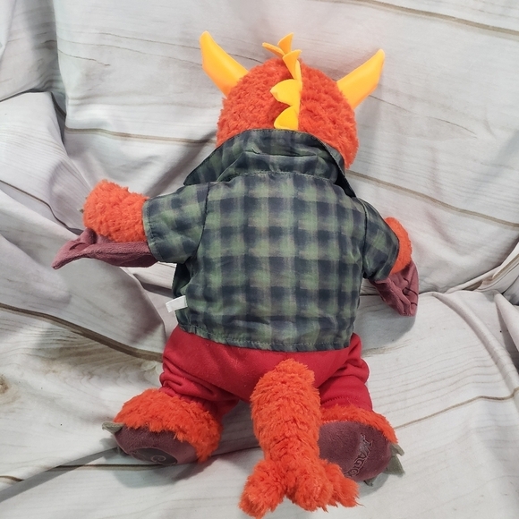 Build A Bear Red Dragon Great Wolf Lodge Magiquest Plush With Outfit 17 Inch - Picture 10 of 14